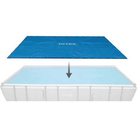 Luftpolsterfolie rechteckig 4,88 x 2,44m blau - Intex
