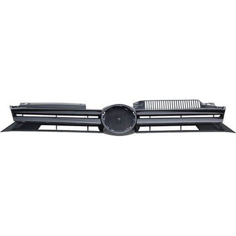 Grille de calandre avant noire et chromée Volkswagen Golf 6 2008-2012