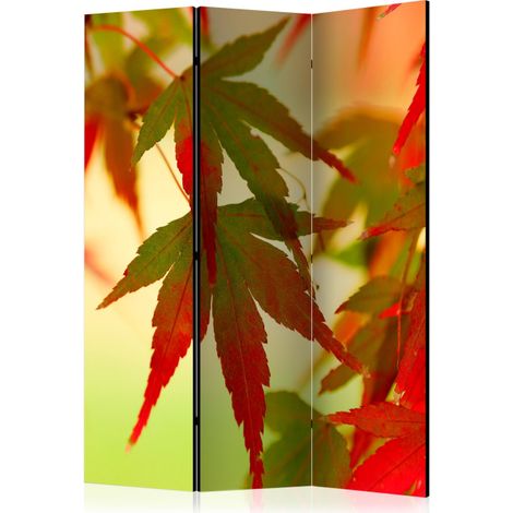 Paravent 3 Volets "Colourful Leaves" 135x172cm (1/2)