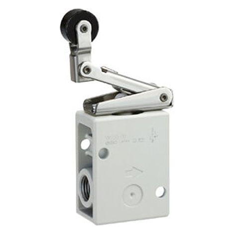 Vannes mécanique SMC VM200 Sélecteur rotatif 3/2, G 1/4, 1/4pouces ( Prix pour 1 )