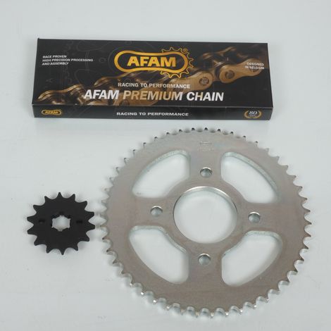 Kit chaîne Afam pour Moto BRIXTON 125 Bx 2018 à 2020 09213114 / (1/2)