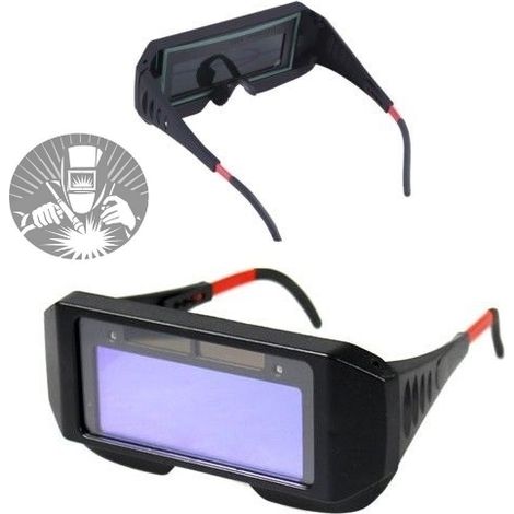 Occhiali/maschera protettiva per saldatura ad oscuramento automatico/autoscuranti