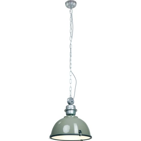 Steinhauer - lámpara colgante - Bikkel - verde - vidrio metal - Ø (1/4)