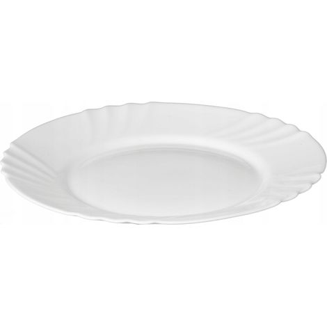 Piatto basso bianco 25,5 cm bianco