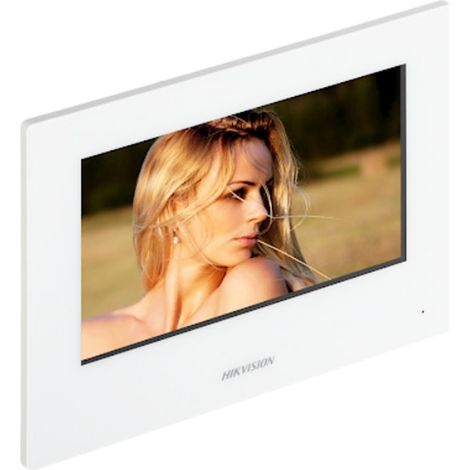Monitor Videocitofono WiFi IP Bianco Display touch 7 pollici 1024x600 HIKVISION 305301796 (1/3)