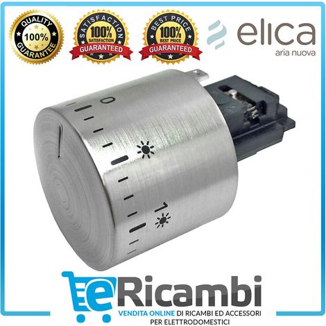 MANOPOLA COMANDI CAPPA ELICA WHIRLPOOL MNP0091808B ORIGINALE BOX FACILE BOXIN (1/2)