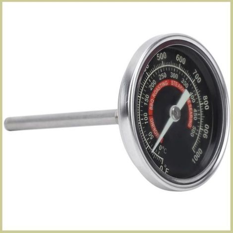 Cocosity Thermomètre à barbecue Thermomètre de Four, Thermomètre de Four Ménage en Acier Inoxydable Four Barbecue outillage test (1/4)