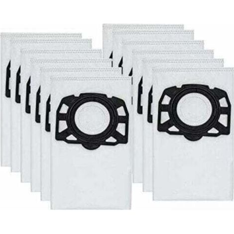 (12 unidades) Bolsas para aspiradoras transfronterizas Karcher WD2 Plus/WD3/KWD1 (1/4)