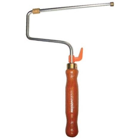 Monture Pour Rouleau Peintre Manche Bois Verni En 180 Mm