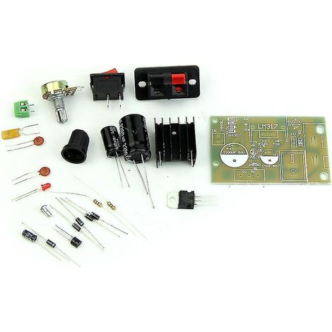 Heißes AC/DC-Eingangs-Abwärtsnetzteilmodul LM317 (5 V–35 V auf 1,25 V–30 V) für 5 V–35 V bis 1,25 V–30 V (DIY) (1/2)