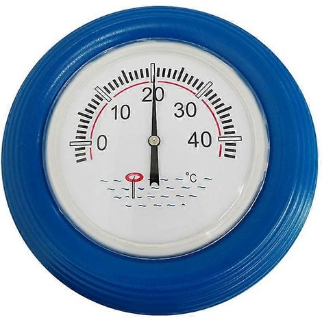 Thermomètre subaquatique à grande plaque flottante pour mesurer la température de l'eau, thermomètre pour baignoire et piscine (1/5)