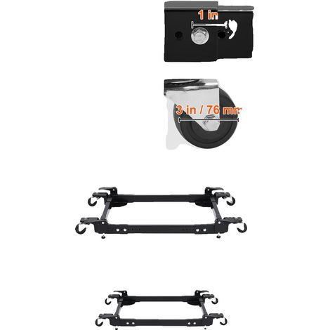 Soporte para lavadora, base ajustable, capacidad de carga de 1500 libras. (1/2)