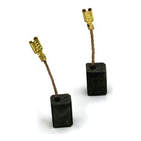 Lot de 5 Balais de Charbon 5x8x16 mm pour Meuleuse Bosch GWS 6-100 E et GWS 6-115 Remplacement Pièce 1607014144 1607014145