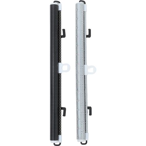 CCYKXA Set mit 2 automatischen PVC-Verdunkelungsrollos mit Saugnäpfen, strapazierfähig, für sommerliche Atmosphäre, Küche und Wohnbereich, schlichtes und modernes Design (1/5)