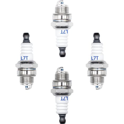 L7T bougie d'allumage longue durée tondeuse à gazon deux temps tronçonneuse bougie d'allumage flamme buse,cutter 260 360 430 520 328, tronçonneuse 2500 3800 4500 5200 5800 (1/5)