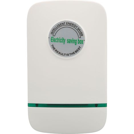 Économiseur d'énergie, boîtier d'économie d'électricité haute efficacité pour maisons, bureaux et petites usines. Prise britannique 90-240 V CA. (1/5)