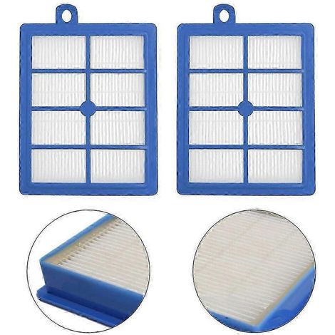 Compatible avec les filtres pour aspirateurs H12, AEG, VX6, VX7, VX8, LX7, LX8, LX9 (pack de 2) avec accessoires remplaçables. (1/5)