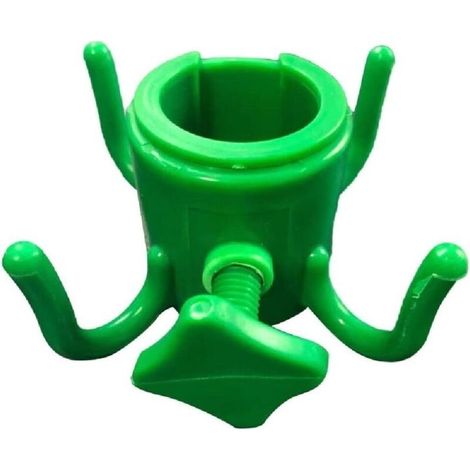 Green Crochet de suspension pour parasol de plage - 4 broches - Accessoires de parasol de plage - Crochets réglables pour parapluie - Équipement de plage (1/5)
