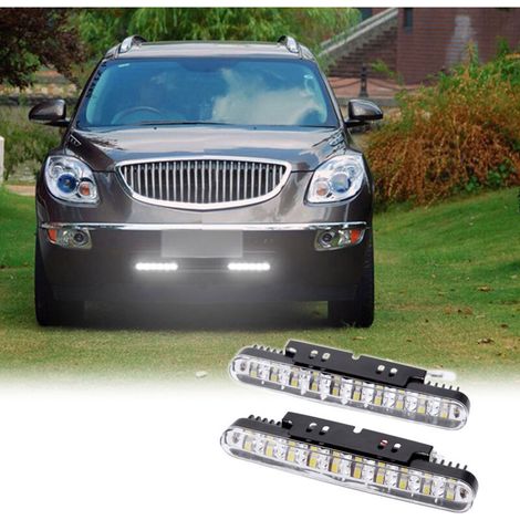 2 unidades de luces diurnas LED para coche de 30 LED con intermitentes integrados. (1/5)