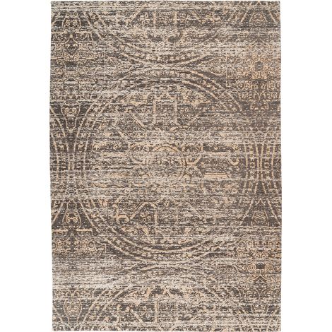 Tappeto Davis 400 beige in poliestere con motivo orientale (1/4)