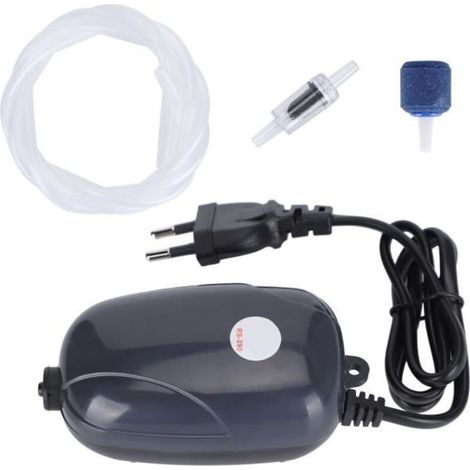ARAMOX pompe à air d\'aquarium Pompe à air réglable pour aquarium RS-290 pour aquarium marin d\'eau douce prise EU 220V (1/3)