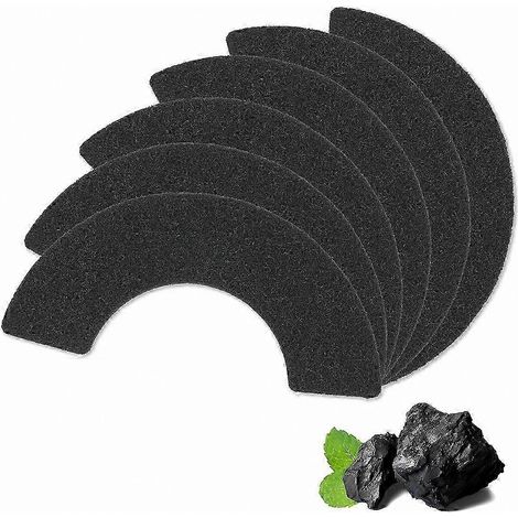 Filtres à charbon actif pour bacs à litière - Lot de 6 filtres de rechange pour systèmes de litière automatiques (1/5)