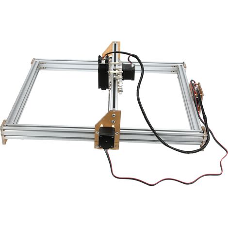 Graveuse Laser DIY Gravure Découpeuse Bureau Imprimante 40x50cm 1600mW Graveur Découpeur Portable 100-240V Prise UE (1/5)