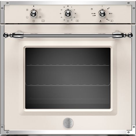 Bertazzoni F605HEREKAX. Dimensione del forno: Largo, Tipo di forno: Forno elettrico, Capacità interna forno totale: 76 L. Posizionamento dell'apparecchio: Da incasso, Colore del prodotto: Avorio, A... (1/5)