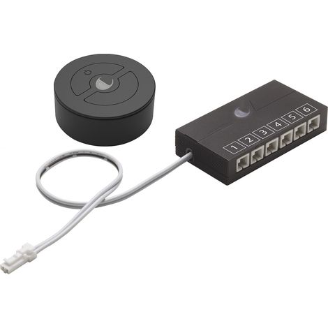 Domus Line Led Fernbedienung Giro Next D-Motion und Empfänger, schwarz (1/5)