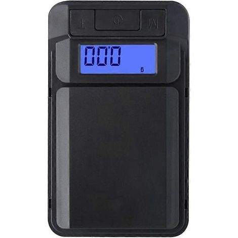1 mini balance électronique portable pour thé en poudre, bijoux, petite balance de table pour usage domestique ou en magasin, 300 g / 0,01 g-Black (1/4)