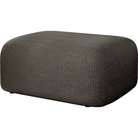 Pouf Doctral, Lima 84, 38x55x70cm, Diamètre: 0, Tissu, Pieds: Plastique, 0 (1/4)