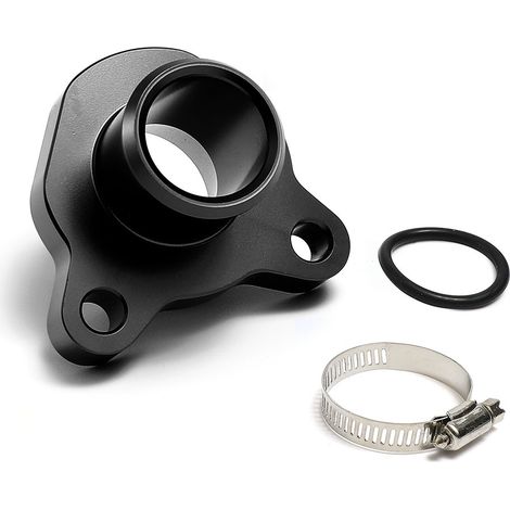 Raccord de tuyau d'eau avec collier de serrage pour BMW 335i 11537541992 - Noir (1/3)