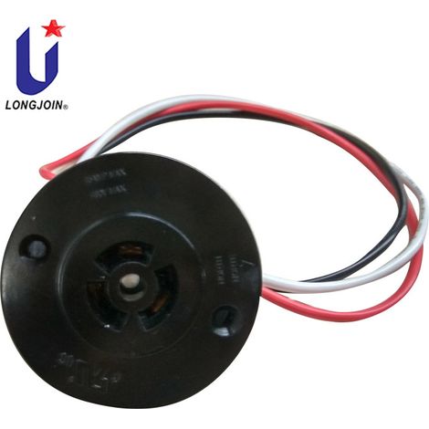 NEMA RU-zertifizierter intelligenter 3-Leiter-Lichtsteuerungsschaltersockel, Kabellänge verfügbar, geliefert von Zhejiang Langjun. (1/5)