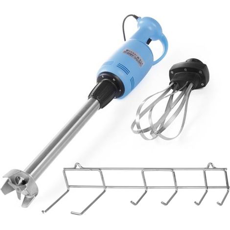 SET Frullatore Manuale 2in1 + Frusta + Gancio 400W - Hendi 224014