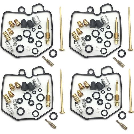 4-teiliger Vergaser-Reparatursatz für Honda CB750, CB750C, CB750K und CB750SC Motorräder, inklusive Dichtungen und Membranen