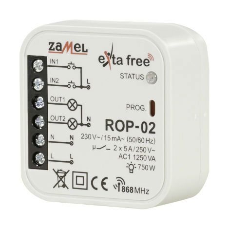 Récepteur Radio 2 Canaux ROP-02 - Compact - Installation Facile - Modes Multiples (1/5)