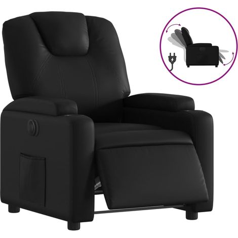 Fauteuil de Salon,Chaise,Fauteuil inclinable électrique Noir Similicuir CFW485533 (1/5)