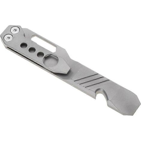 Mini-Multifunktionsschlüssel, tragbarer Flaschenöffner und EDC-Werkzeug für die Hosentasche, kompaktes Überlebensaccessoire.