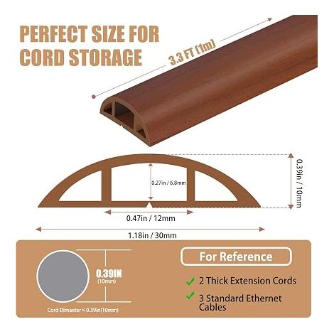 Floor Cable Cover Cable Channel Cable Wire (1/4)