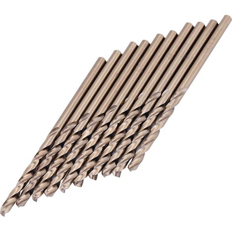 Jeu de forets en cobalt M35 HSS-CO pour le perçage de l'acier inoxydable (4,0 mm) (1/5)