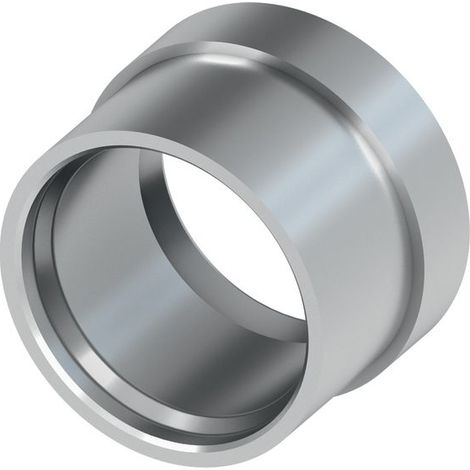 TECEflex Druckhülse, für Vollkunststoffrohr, vernickelt, 704016 (1/2)