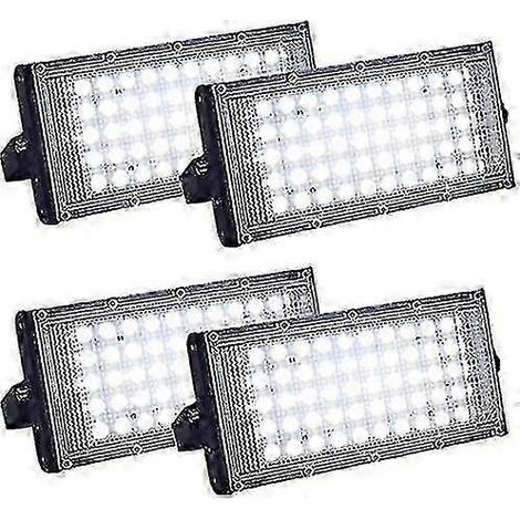 Faro LED ultra luminoso da 50 W, impermeabile IP66, adatto per campi sportivi e cortili. (1/5)