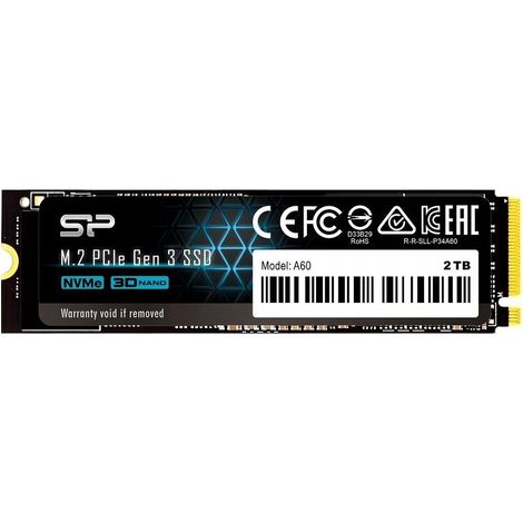 SSD Silicon Power Ace A60 2048GB PCIe Gen 3x4 (1/2)