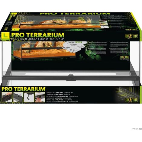 Pro Terrarium de Cristal Exo Terra Grande 90x45cm