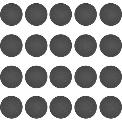 200 Stück Schleifscheiben, 1 Zoll Schleifpapier, Nass- und Trockenschleifpapier, für Kfz-Möbel, 400 (1/5)