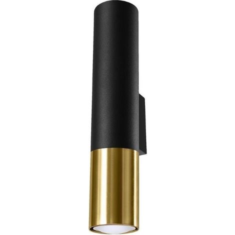 Applique Murale Noire pour Ampoule GU10 - SILUMEN (1/4)