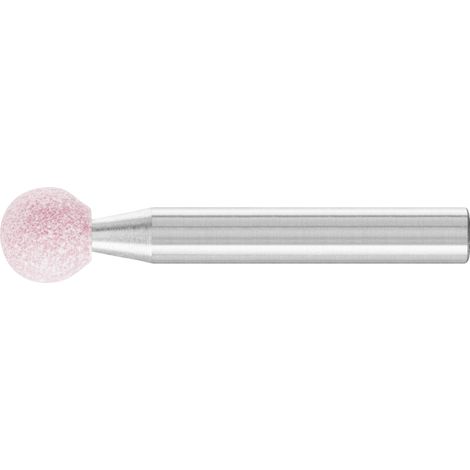 PFERD TOOLS STEEL EDGE Schleifstift Kugel Ø 10x10mm Schaft-Ø 6 mm A80 für Stahl- und Stahlguss 10 Stk