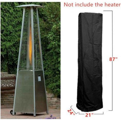Housse Pour Chauffage De Terrasse - Polyethylen 150 G M2 - Compatible Pyramidal 53x61x221 Cm - 1 Unite (1/3)