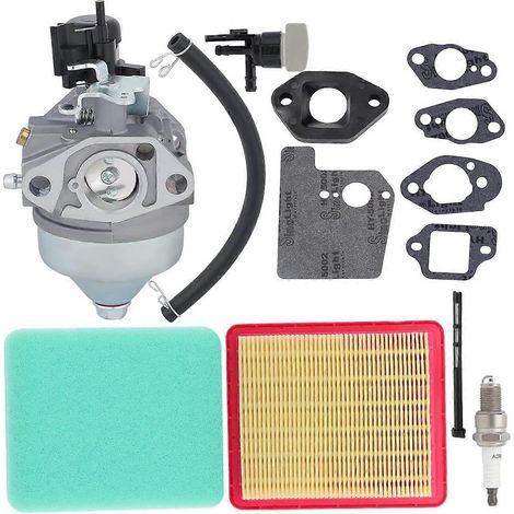 Carburateur Bluezoo 16100-Z0Y-M42 pour tondeuse à gazon Honda GCV190LA HRX217 K1 K2 K3 K4 K5 HRX2174HZA HRX217K4VLA HRX217HYA avec filtre à air 17211-ZL8-023 (1/5)