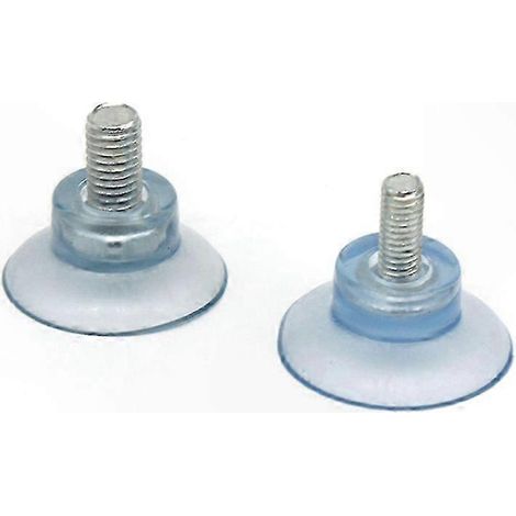 Set mit 6 Saugnäpfen, 30 mm, mit M6x15-Gewinde, robuste Befestigung auf glatten Oberflächen, ideal für Paneele, Glas und Fliesen, widerstandsfähig und langlebig (1/5)